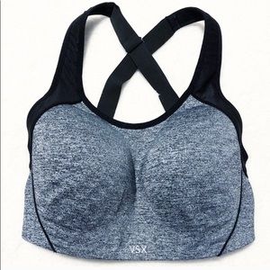 Victoria Secret Sports Bra Cross Back 34DDD